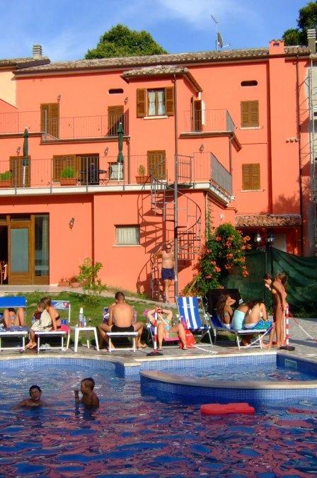 Albergo Montenerone Piobbico Exterior foto